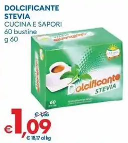 MD Discount Dolcificante Stevia Cucina e Sapori offerta