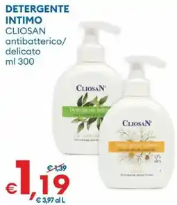 MD Discount Detergente intimo CLIOSAN offerta