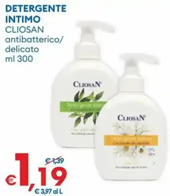 MD Discount Detergente intimo CLIOSAN offerta