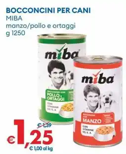 MD Discount Bocconcini per cani MIBA offerta