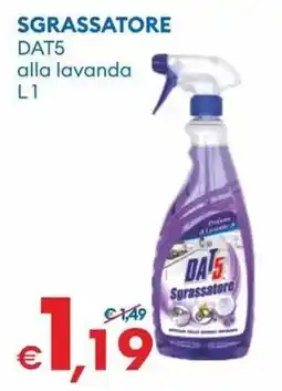 MD Discount Sgrassatore DAT5 alla lavanda offerta