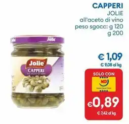 MD Discount Capperi Jolie offerta