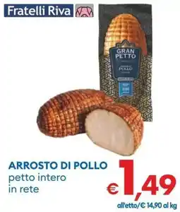 MD Discount Arrosto di pollo petto intero in rete offerta