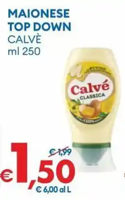MD Discount Maionese Top Down Calvé offerta