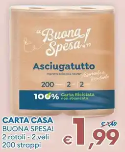 MD Discount Carta casa buona spesa! offerta