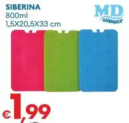 MD Discount SIBERINA MD Summer offerta