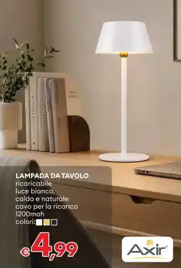 MD Discount LAMPADA DA TAVOLO Axir offerta