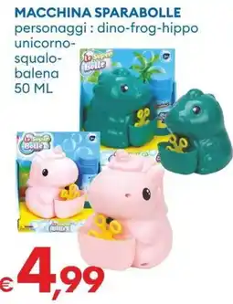 MD Discount MACCHINA SPARABOLLE Lo Super Bolle offerta