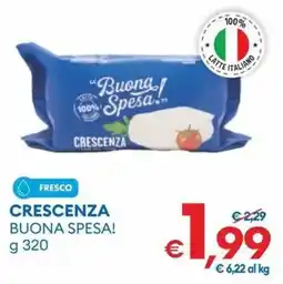 MD Discount Crescenza Buona Spesa! offerta