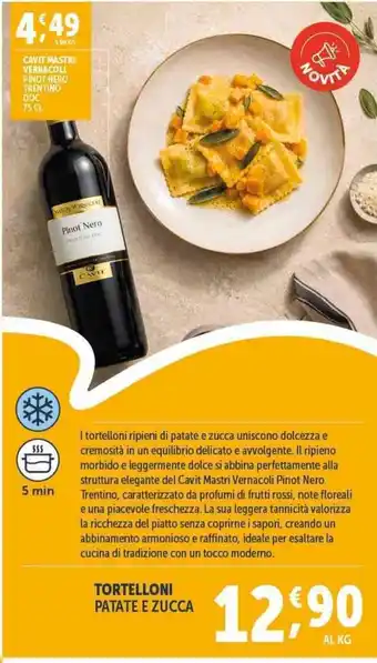 Tortelloni Patate e Zucca