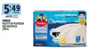 Deco Supermercati Findus Filetti di Platessa offerta