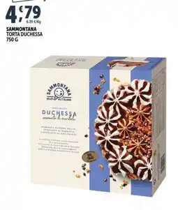 Deco Supermercati Sammontana Torta Duchessa offerta