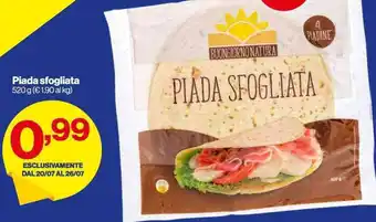 Piada sfogliata