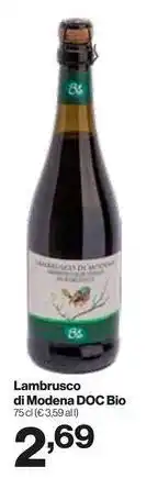 In'S Mercato Lambrusco di Modena DOC Bio offerta