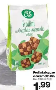 In'S Mercato Frollini al cacao e caramello Bio offerta