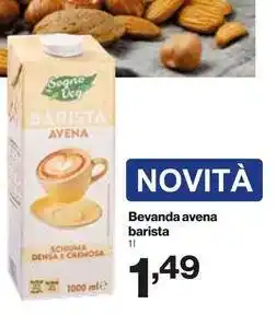 In'S Mercato Bevanda avena barista offerta
