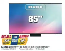 Trony SAMSUNG SMART TV NEO QLED 85" UHD QE85QN70FAUXZT offerta