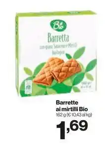 In'S Mercato Barrette ai mirtilli Bio offerta