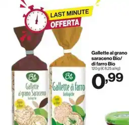 In'S Mercato Gallette al grano saraceno Bio/ di farro Bio offerta