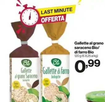 Gallette al grano saraceno Bio/ di farro Bio