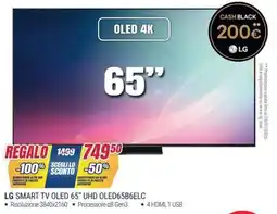 Trony LG SMART TV OLED 65” UHD OLED65B6ELC offerta