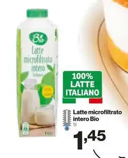 In'S Mercato Latte microfiltrato intero Bio offerta