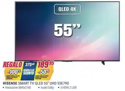 Trony HISENSE SMART TV QLED 55" UHD 55E79S offerta