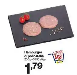 In'S Mercato Hamburger di pollo Italia offerta