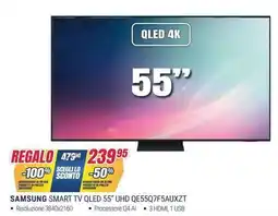 Trony SAMSUNG SMART TV QLED 55" UHD QE55Q7F5AUXZT offerta