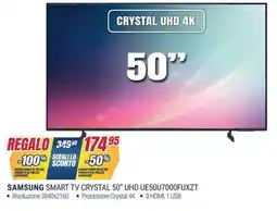 Trony SAMSUNG SMART TV CRYSTAL 50” UHD offerta