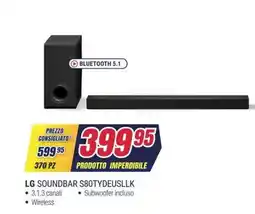 Trony LG SOUNDBAR S80TYDEUSLLK offerta