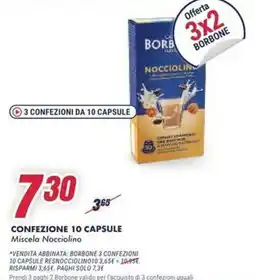 Trony Borbone Nocciolino offerta