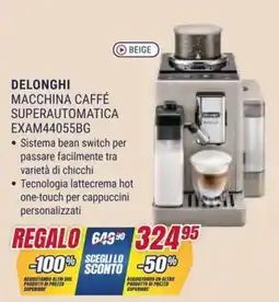 Trony Delonghi Macchina Caffé Superautomatica EXAM44055BG offerta