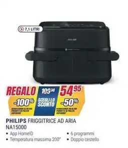 Trony PHILIPS FRIGGITRICE AD ARIA NA15000 offerta