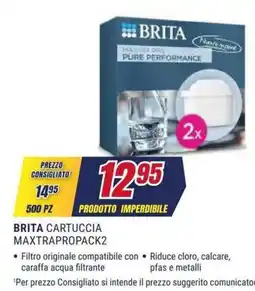 Trony BRITA CARTUCCIA MAXTRAPROPACK2 offerta