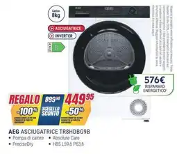 Trony AEG ASCIUGATRICE TR8HDBG9B offerta