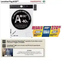 Trony Lavatrice 9 kg AI DD™ offerta
