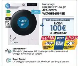 Trony Lavasluca EcoDosatore® 1.400 giri Ai·Control offerta