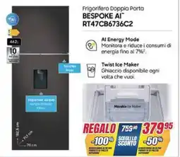 Trony Frigorifero Doppia Porta BESPOKE AI™ offerta