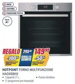 Trony HOTPOINT FORNO MULTIFUNZIONE HAO458HX offerta