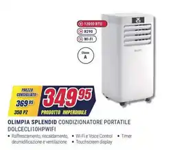 Trony Olimpia Splendid Condizionatore Portatile Dolcecli10hpwif offerta