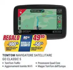 Trony TOMTOM NAVIGATORE SATELLITARE GO CLASSIC 5 offerta