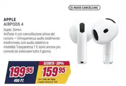 Trony APPLE AIRPODS 4 offerta