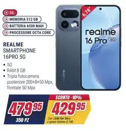 Trony REALME SMARTPHONE 16PRO 5G offerta