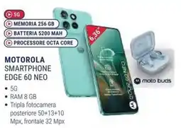 Trony MOTOROLA SMARTPHONE EDGE 60 NEO offerta