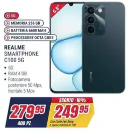 Trony REALME SMARTPHONE C100 5G offerta