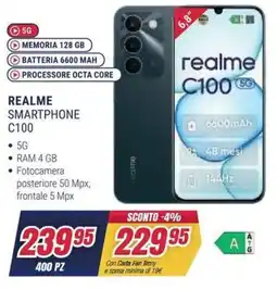 Trony REALME SMARTPHONE C100 offerta