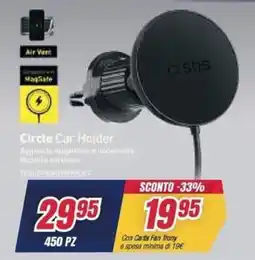 Trony Circle Car Holder offerta