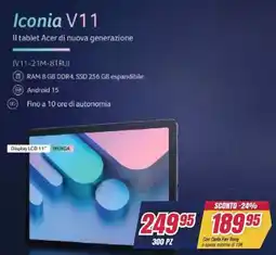 Trony Iconia V11 offerta