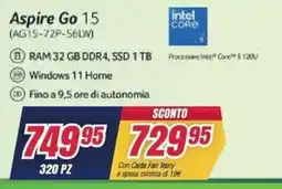 Trony Aspire Go 15 offerta